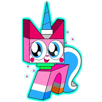 Naklejka na ścianę Kicia Rożek maślane oczy 90 cm na 60 cm