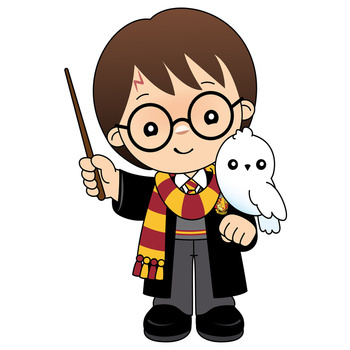 Naklejki na ścianę Harry Potter 90 cm na 60 cm