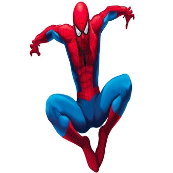 Naklejka na ścianę Spider Man leci do góry 90 cm na 60 cm