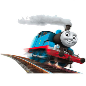 Naklejka na ścianę Tomek i przyjaciele na pełnej szybkości 90 cm na 60 cm