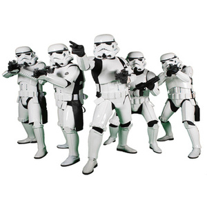 Naklejka na ścianę Star Wars Gwiezdne Wojny Szturmowce 90 cm na 60 cm