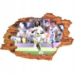 Naklejka na ścianę 3D Real Madryt Marcelo