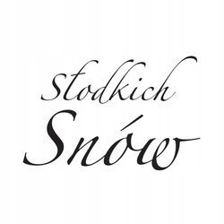 Naklejka na ścianę cytat napis Do sypialni słodkich snów 75 cm na 45 cm