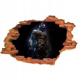 Naklejka na Ścianę 3D Batman: Niebieskie Oczy Władzy 90 cm na 60 cm