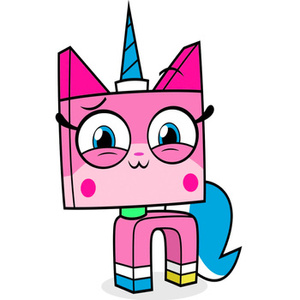 Naklejka na ścianę Kicia Rożek wzruszona 90 cm na 60 cm