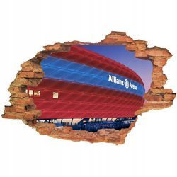 Naklejki na ścianę dziura 3D Bayern Monachium