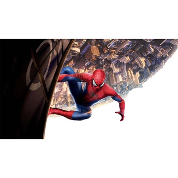 Naklejka na ścianę 3D Spider Man nad miastem 90 cm na 60 cm