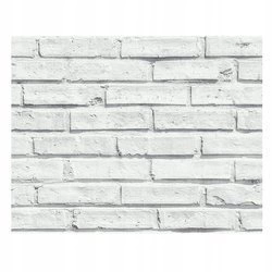Naklejki do kuchni na ścianę kafelki biała cegła 90 cm na 60 cm