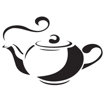 Naklejka na ścianę Do Kuchni dzbanek do kawy 75 cm na 45 cm