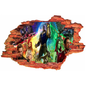 Naklejka na ścianę 3D Avengers Thanos 90 cm na 60 cm