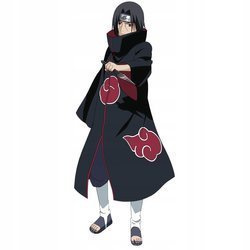 Naklejka na ścianę Naruto Itachi Uchiha 90 cm na 60 cm
