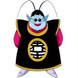 Naklejka na ścianę DRAGON BALL Kaio 90 cm na 60 cm