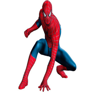 Naklejka na ścianę 3D Spider Man odpoczywa 90 cm na 60 cm