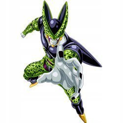 Naklejka na ścianę DRAGON BALL Komórczak 90 cm na 60 cm