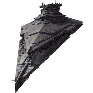 Naklejka na ścianę Star Wars Gwiezdne Wojny Gwiezdny Niszczyciel typu Imperial 90 cm na 60 cm