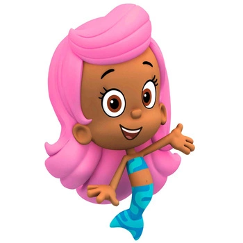 Naklejka na ścianę Bąbelkowy świat gupików Molly 90 cm na 60 cm