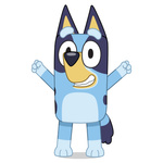 Naklejka na ścianę Bluey pozdrawia 60 cm na 90 cm