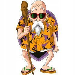 Naklejka na ścianę DRAGON BALL Genialny Żółw 90 cm na 60 cm