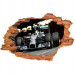 Naklejka na ścianę 3D FORMUŁA F1 Mercedes