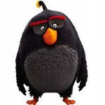 Naklejka na ścianę Angry Birds Bomba w całej okazałości 90 cm na 60 cm