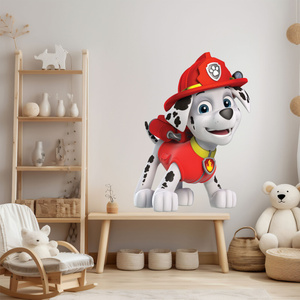 Naklejka na ścianę Psi Patrol Marshall uśmiechnięty  90 cm na 60 cm