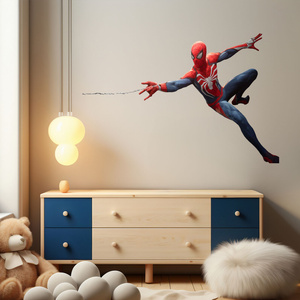 Naklejka na ścianę Spider Man rozciąga pajęczyne 90 cm na 60 cm