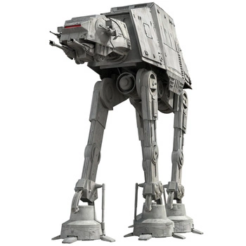 Naklejka na ścianę Star Wars Gwiezdne Wojny maszyna krocząca 90 cm na 60 cm