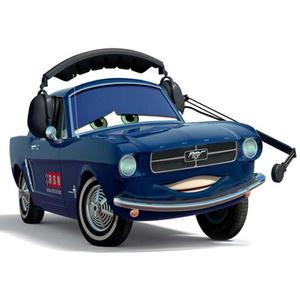 Naklejka na ścianę CARS AUTA Brent 90 cm na 60 cm