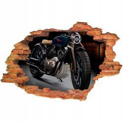 Naklejka na ścianę 3D Motor ścigacz klasyka