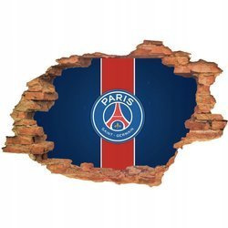 Naklejka na ścianę 3D PSG Logo