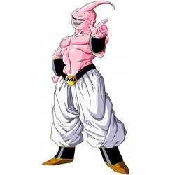 Naklejka na ścianę DRAGON BALL Buu 90 cm na 60 cm