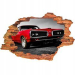 Naklejka na ścianę 3D SAMOCHODY Ford Mustang 90 cm na 60 cm