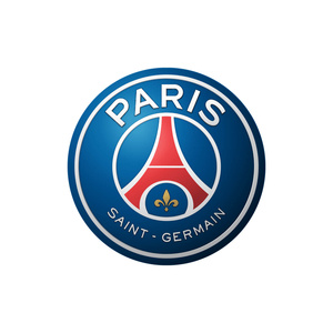 Naklejka na ścianę Logo PSG 60 cm na 60 cm