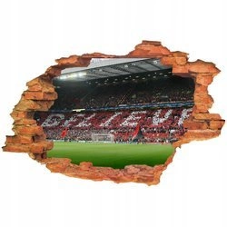 Naklejka na ścianę 3D Manchester United uwierzyć