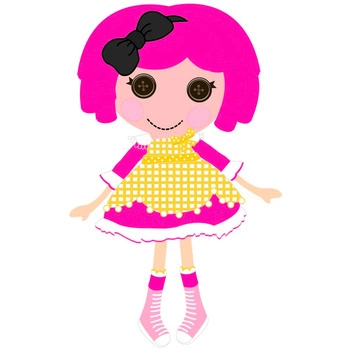 Naklejka na ścianę Lalaloopsy Balonówka 90 cm na 60 cm