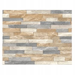 Naklejki do kuchni na ścianę kafelki piaskowa cegła 90 cm na 60 cm