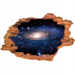 Naklejka na ścianę 3D Kosmos wielka mgławica w andromedzie 90 cm na 60 cm