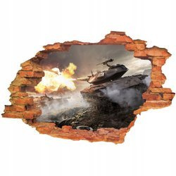 Naklejki na ścianę 3D World of Tanks dla dzieci