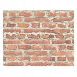 Naklejki do kuchni na ścianę kafelki czerwona cegła 90 cm na 60 cm