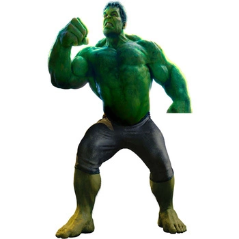 Naklejka na ścianę HULK kontuzja 90 cm na 60 cm