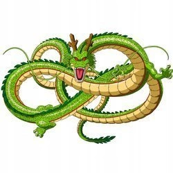 Naklejka na ścianę DRAGON BALL smok 90 cm na 60 cm