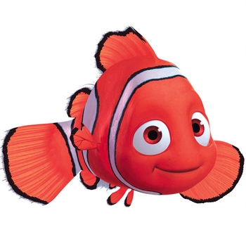 Naklejka na ścianę Gdzie jest Nemo Marlin 90 cm na 60 cm