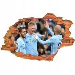 Naklejka na ścianę 3D Manchester City Kevin De Bruyne