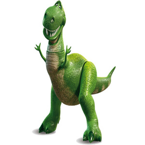 Naklejka na ścianę Toy Story Rex 90 cm na 60 cm