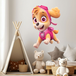 Naklejka na ścianę Psi Patrol Skye 90 cm na 60 cm