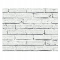 Naklejki do kuchni na ścianę kafelki biała cegła 90 cm na 60 cm