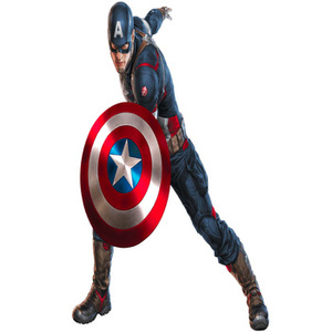 Naklejka na ścianę Kapitan Ameryka przygotowuje się do ataku 90 cm na 60 cm