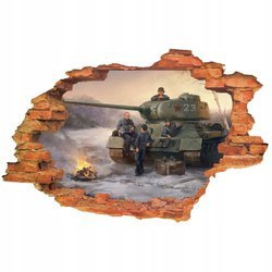 Naklejki na ścianę 3D World of Tanks dla dzieci