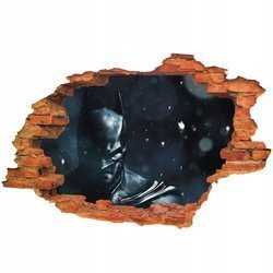 Naklejka na Ścianę 3D Batman Portret Mrocznego Rycerza 90 cm na 60 cm