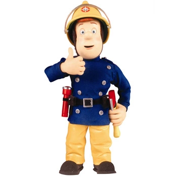 Naklejka na ścianę Strażak Sam jest zadowolony 90 cm na 60 cm